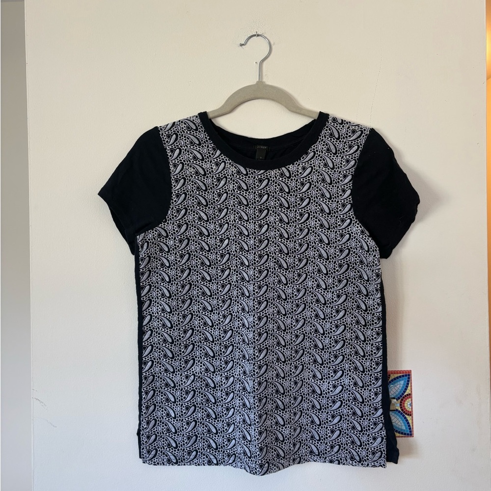 J. Crew Macrame 😍 Tee- Size S